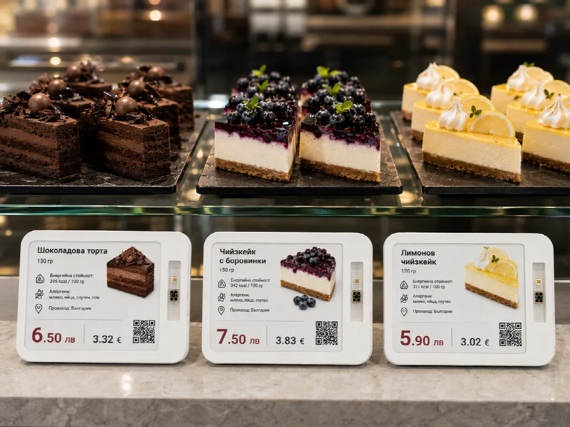 Goodbye paper shelf labels – barsy now works with Pricer electronic labels
